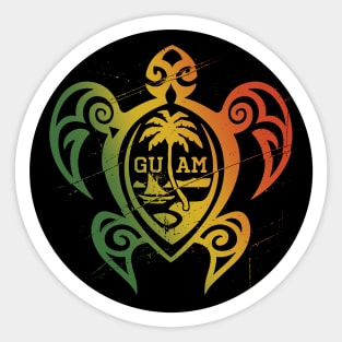 Guam Turtle Sticker